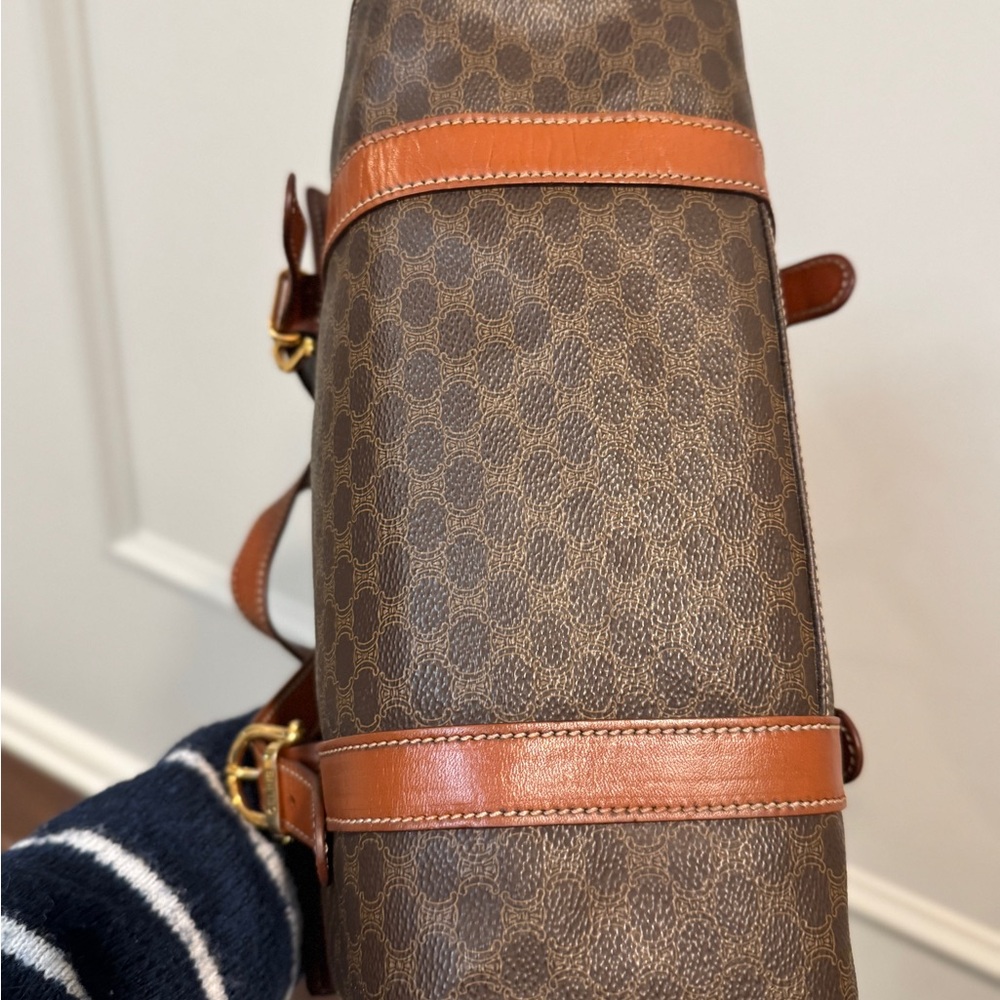 Authentic Celine Triomphe Top Handle Boston Bag - Picture 6 of 8